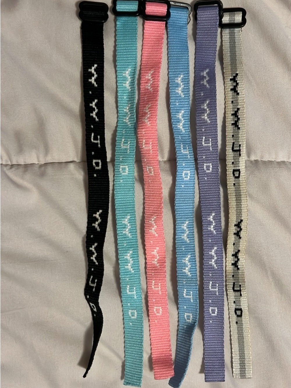 W.W.J.D Set of 6 Bracelets